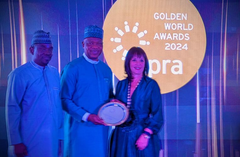 Nigeria Customs Service Wins Prestigious IPRA Golden World Award.