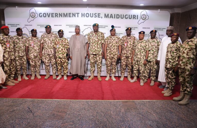 Governor Zulum Commends Nigerian Army’s Commitment In Combating Terrorism, Pledges Support.