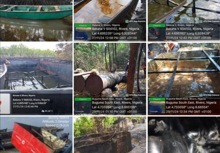 Troops Recovers 1.2 Million-Barrel Crude, Destroys 56 Illegal Refineries.