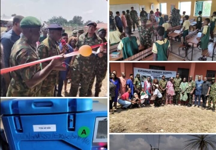 Chief Of Army Staff Commissions Special Intervention Projects In Edo State.