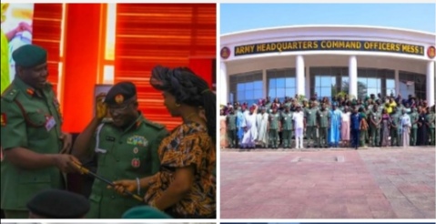 INVESTITURE: Army Decorates 35 Senior Officers With Their New Ranks, Defence Chief Charges Them To Defend Democracy And Safeguard Nigerians.