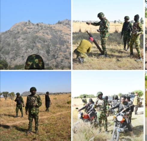 Troops Destroy Terrorist Camps Around Bichi Hill In Katsina State