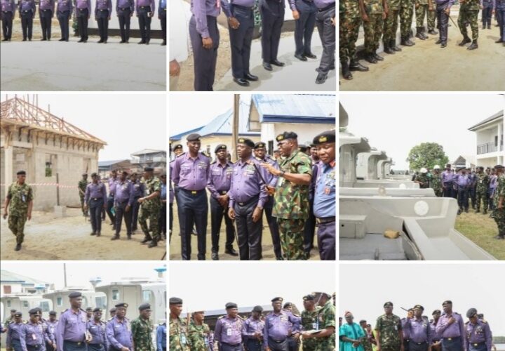 Chief Of Naval Staff Ogalla Inspects Shipyard Limited, Eriebe Barracks In Port Harcourt.