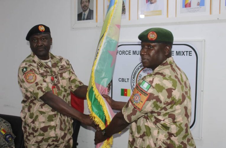 Major General Godwin Mutkut Assumes Command As The New Force Commander MNJTF .