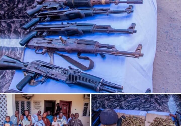 Police Arrests COP-Killer, Dismantles Child – Trafficking Syndicate As Operatives Recover Illicit Arms, Ammunition.