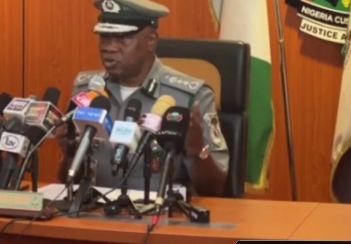 UPDATE ON THE 2024 PERFORMANCE OF THE NIGERIA CUSTOMS SERVICE BY THE COMPTROLLER-GENERAL OF CUSTOMS, BASHIR ADEWALE ADENIYI, MFR, AT THE NIGERIA CUSTOMS SERVICE NEW HEADQUARTERS, LAKE TAAL CLOSE, MAITAMA, ABUJA.