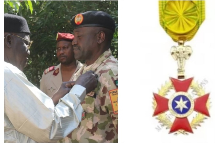 Chadian Government Honours MNJTF Force Commander Ibrahim Ali With National Award.