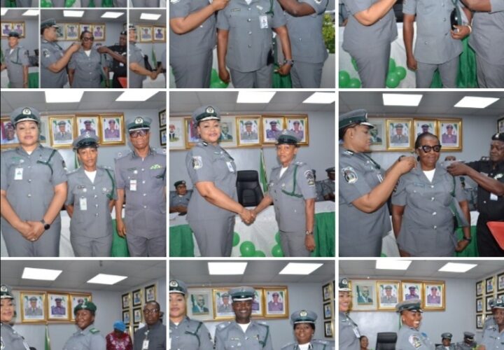 Kirikiri Customs Rakes  N107bn In 2024 Decorates 37 Newly Promoted Officers.