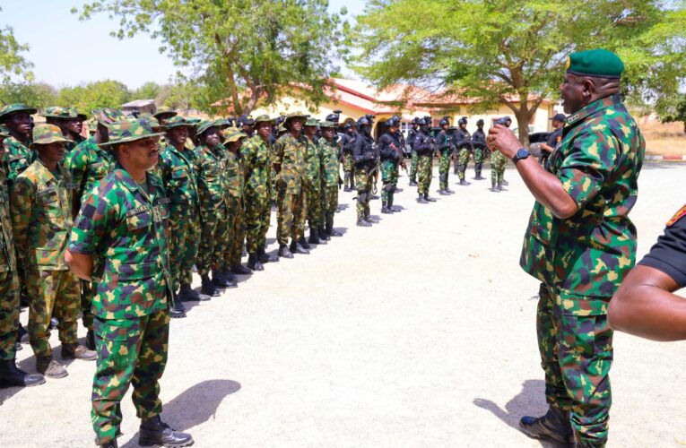 COAS Charges Troops To Be Ingenious, Sustain Onslaught Against Terrorists In North West Operations Theatre.