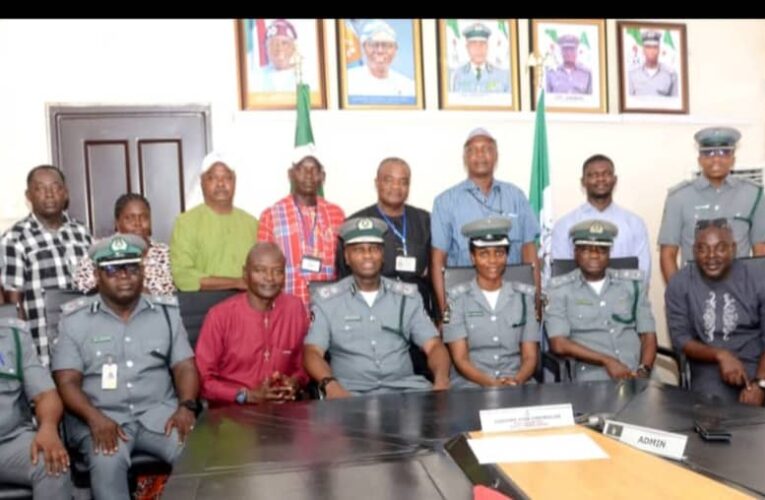 Comptroller Frank Onyeka Engages Chats With Officers On Customs Processes,Receives APFLON And Other Stakeholders.