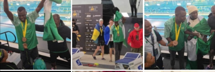 Nigeria’s Festus Igube Defies All Odds To Win Medal At Ongoing Invictus Games In Canada.